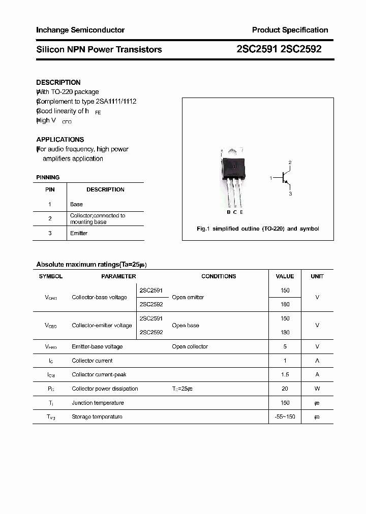 2SC2592_8392821.PDF Datasheet