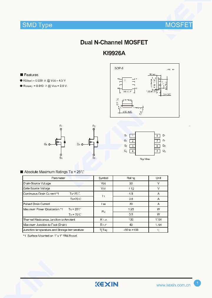 KI9926A_8395240.PDF Datasheet