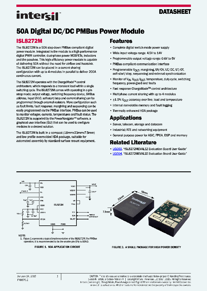 ISL8272MEVAL2Z_8395576.PDF Datasheet