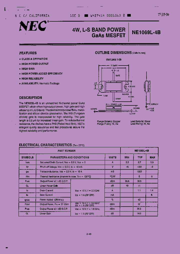 NE1069L-4B_8396306.PDF Datasheet