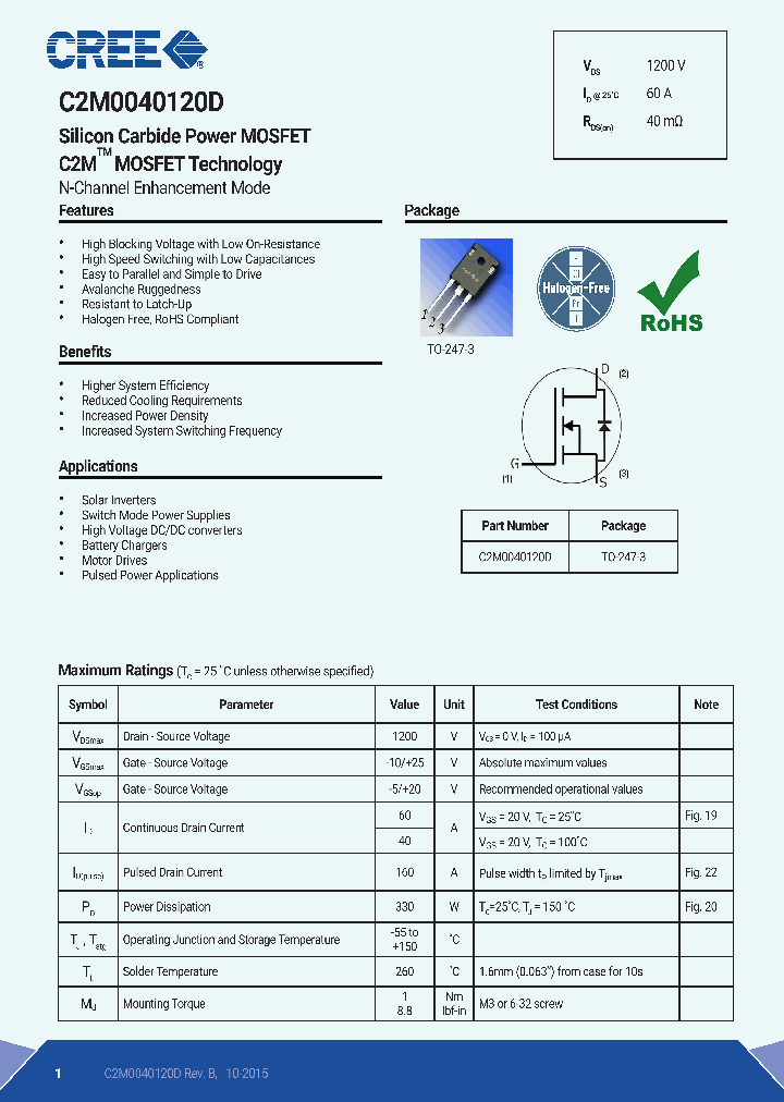 C2M0040120D-15_8399802.PDF Datasheet