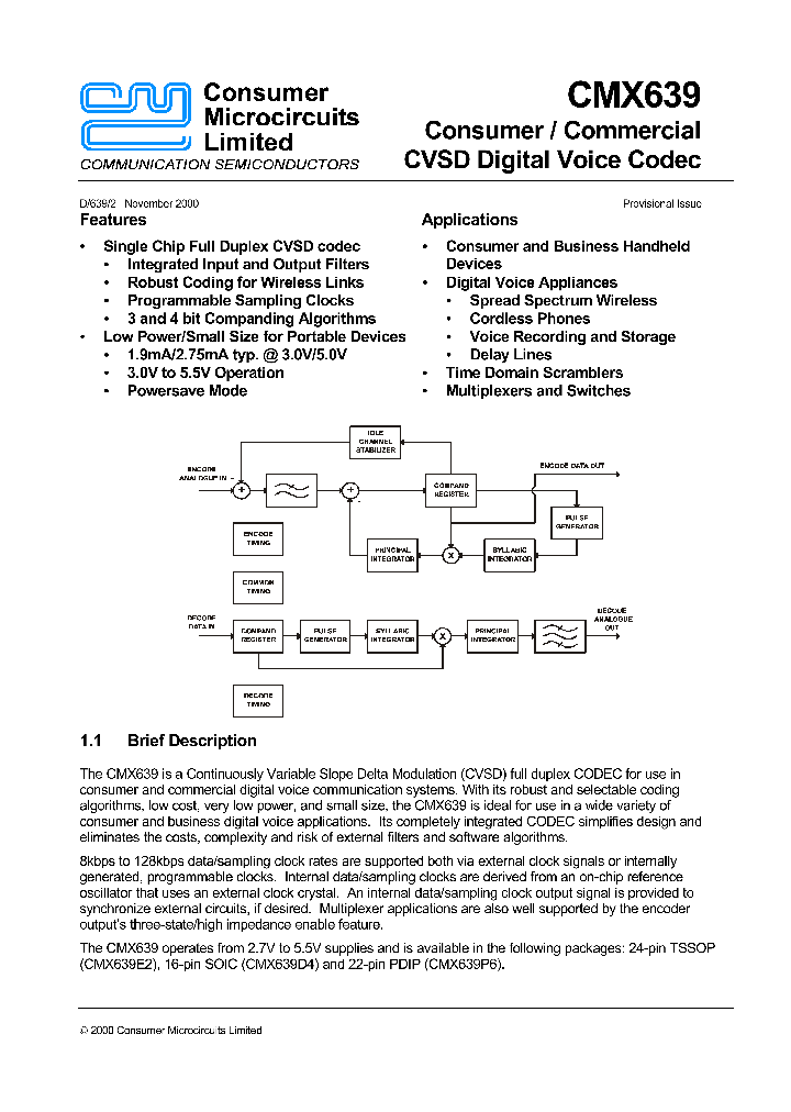 CMX639P6_8400297.PDF Datasheet