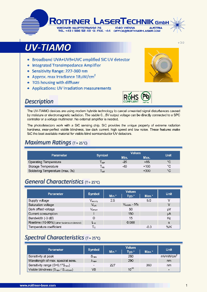 UV-TIAMO_8407247.PDF Datasheet