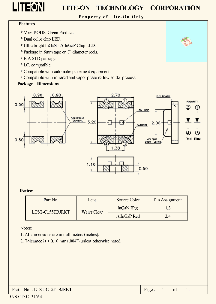 LTST-C155TBJRKT-14_8410453.PDF Datasheet