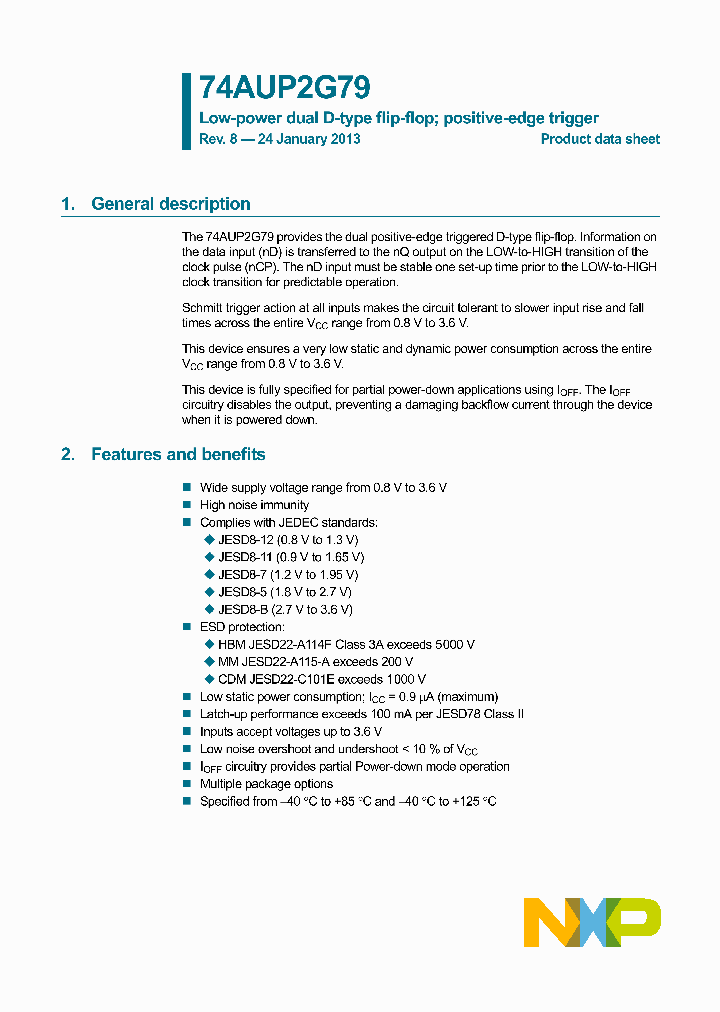 74AUP2G79GN_8413116.PDF Datasheet