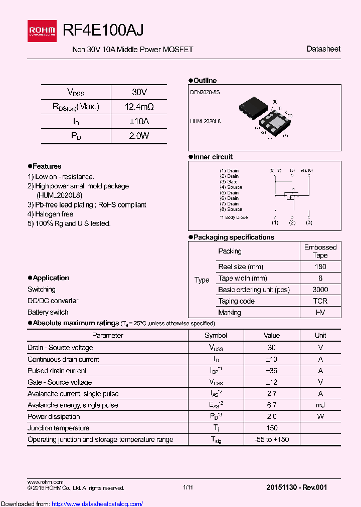 RF4E100AJTCR_8428149.PDF Datasheet