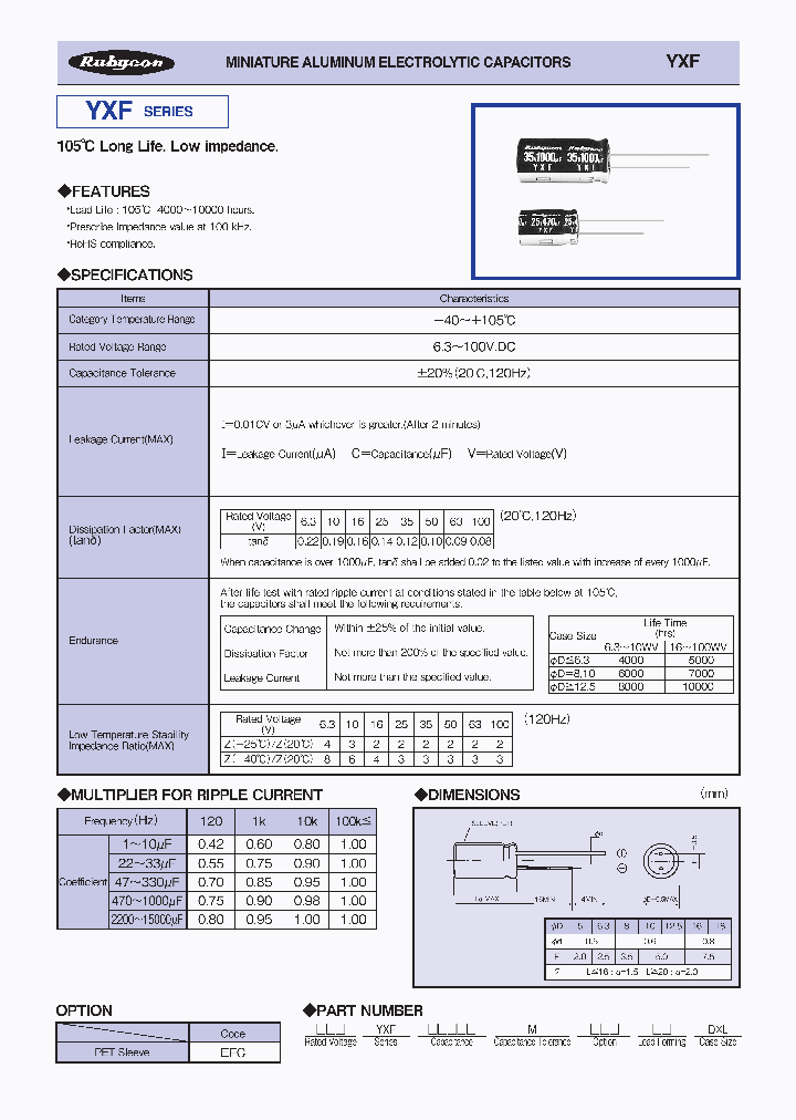 10YXF100MEFC5X11_8430308.PDF Datasheet