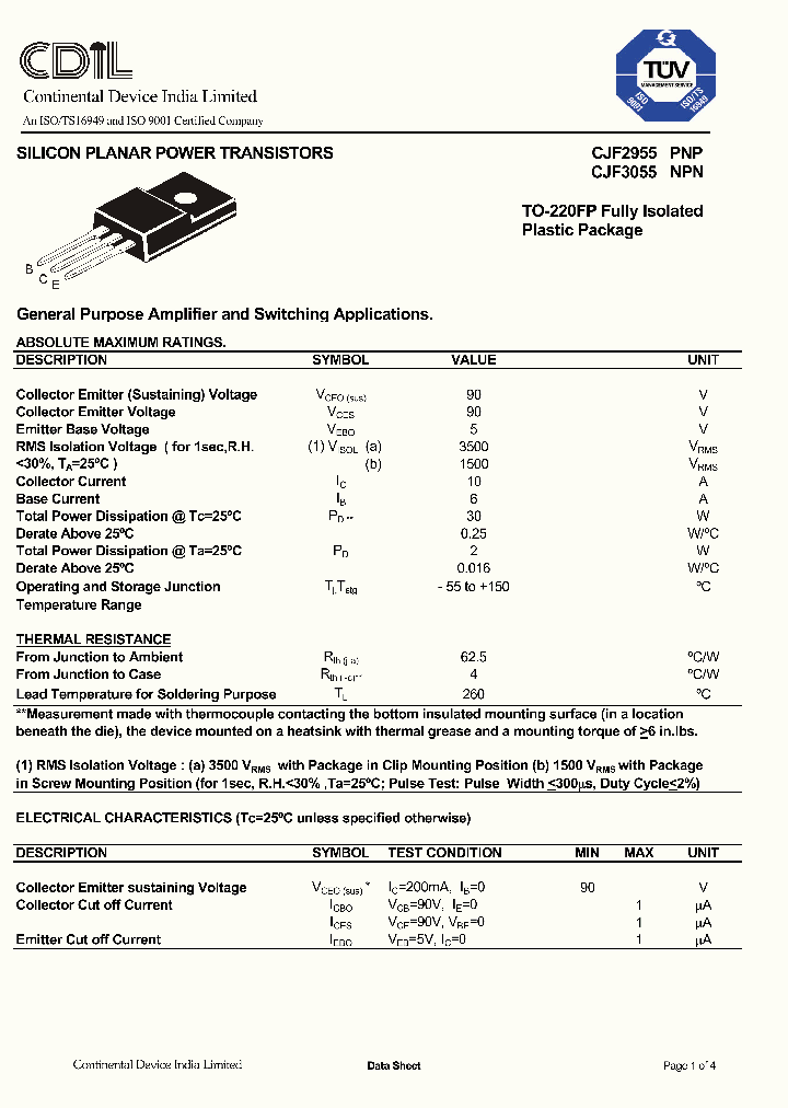 CJF3055_8440513.PDF Datasheet