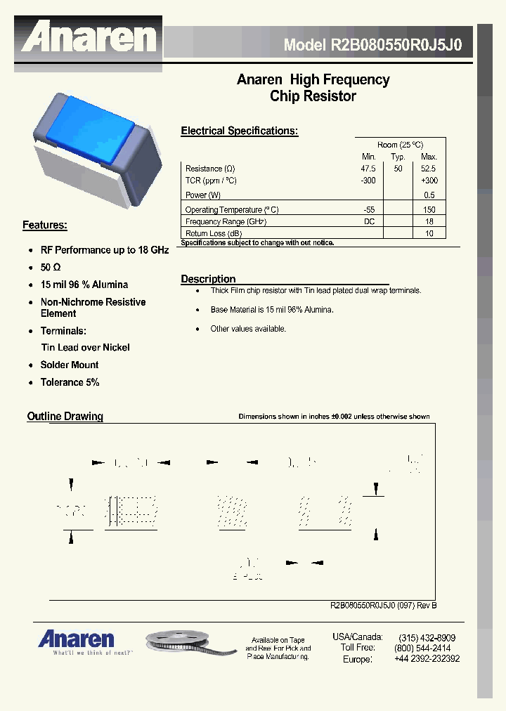 R2B080550R0J5J0_8465117.PDF Datasheet