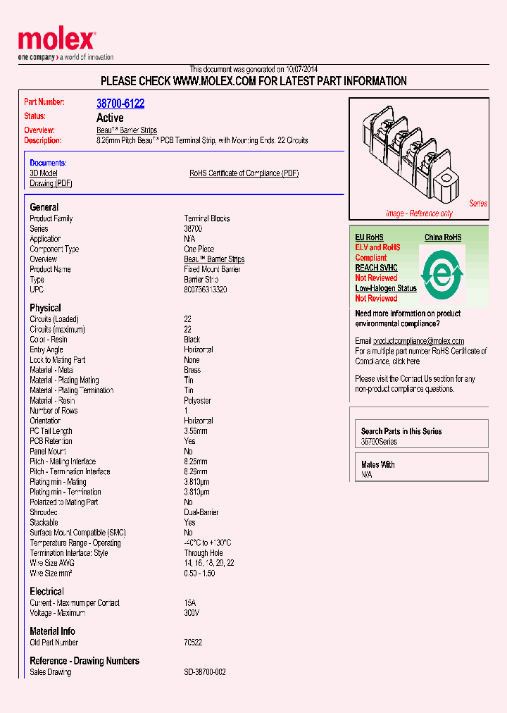 38700-6122_8466641.PDF Datasheet