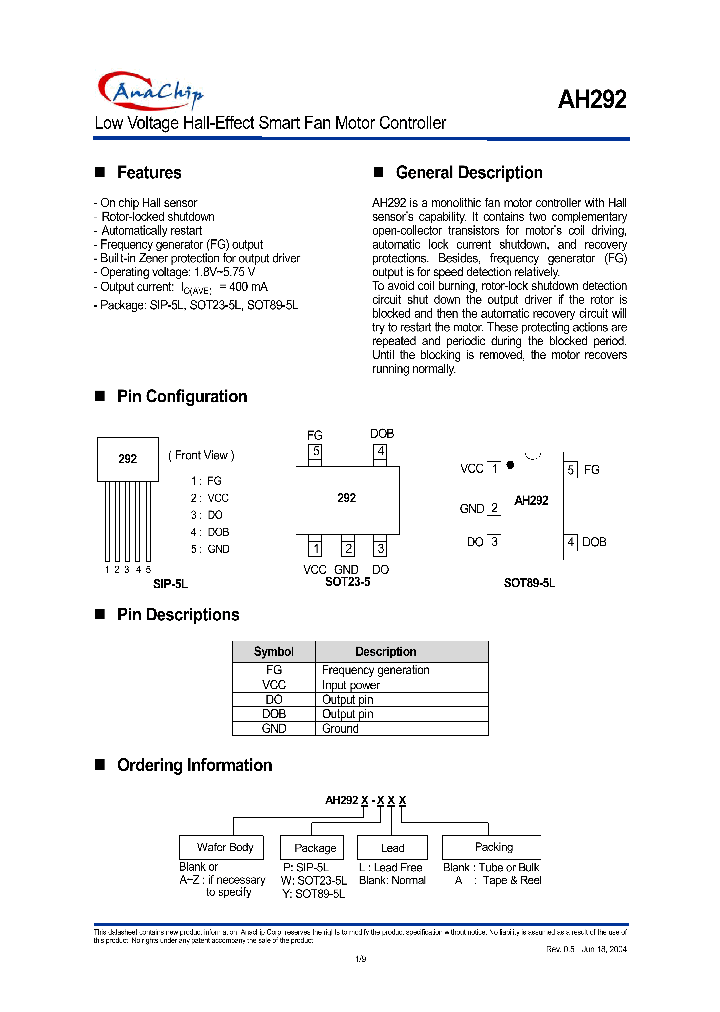 AH292-P_8470281.PDF Datasheet