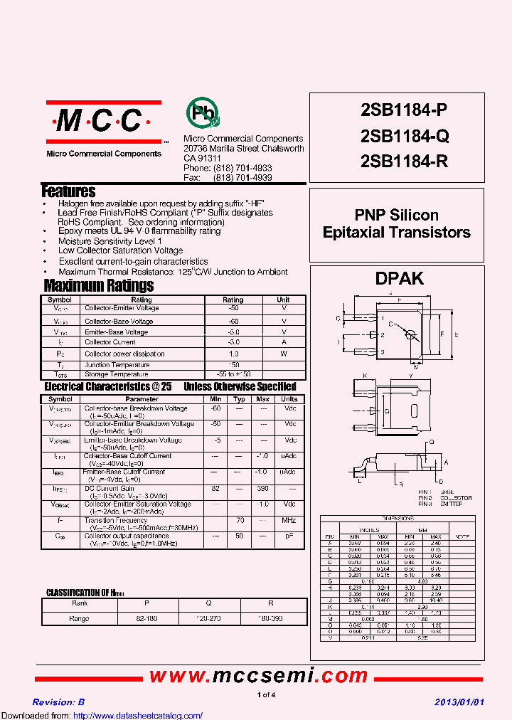 2SB1184-Q_8471395.PDF Datasheet