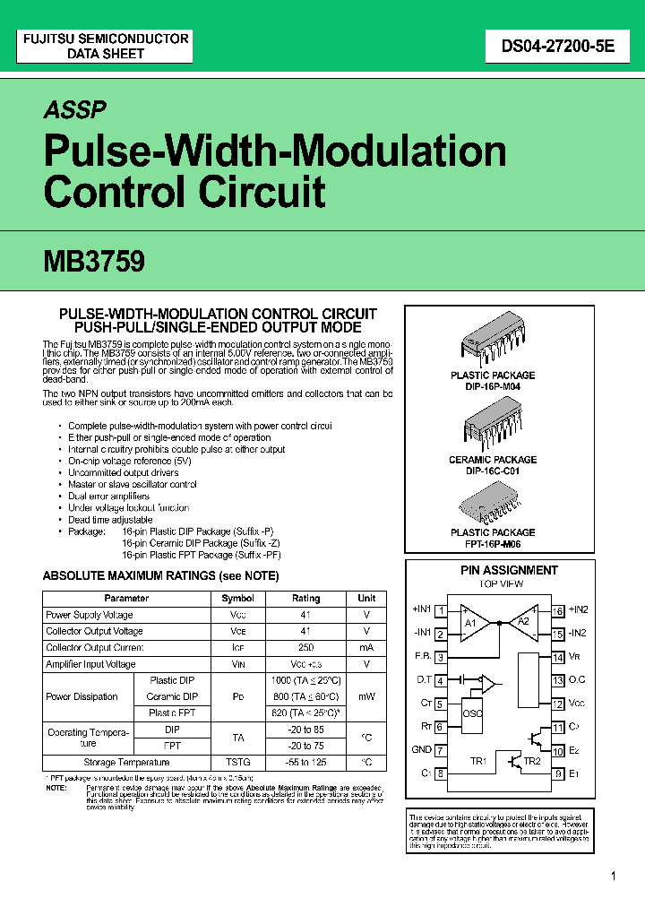 MB3759-PF_8472793.PDF Datasheet