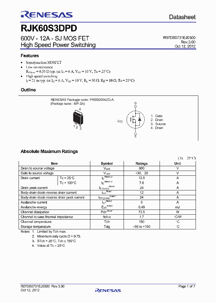 RJK60S3DPD-00J2_8477023.PDF Datasheet