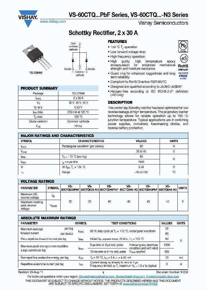 VS-60CTQ035PBF_8477280.PDF Datasheet