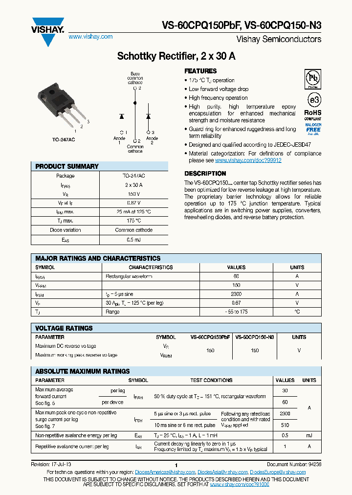 VS-60CPQ150PBF-15_8477278.PDF Datasheet