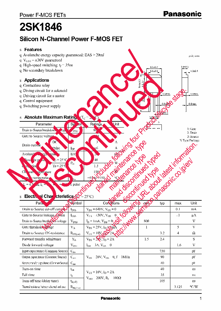 2SK1846_8490397.PDF Datasheet