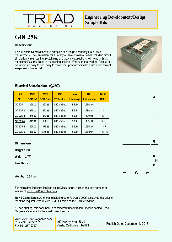 GDE25-2_8496690.PDF Datasheet