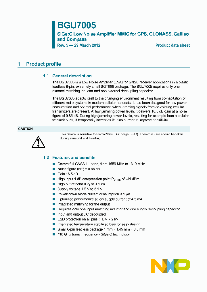 BGU7005_8506798.PDF Datasheet