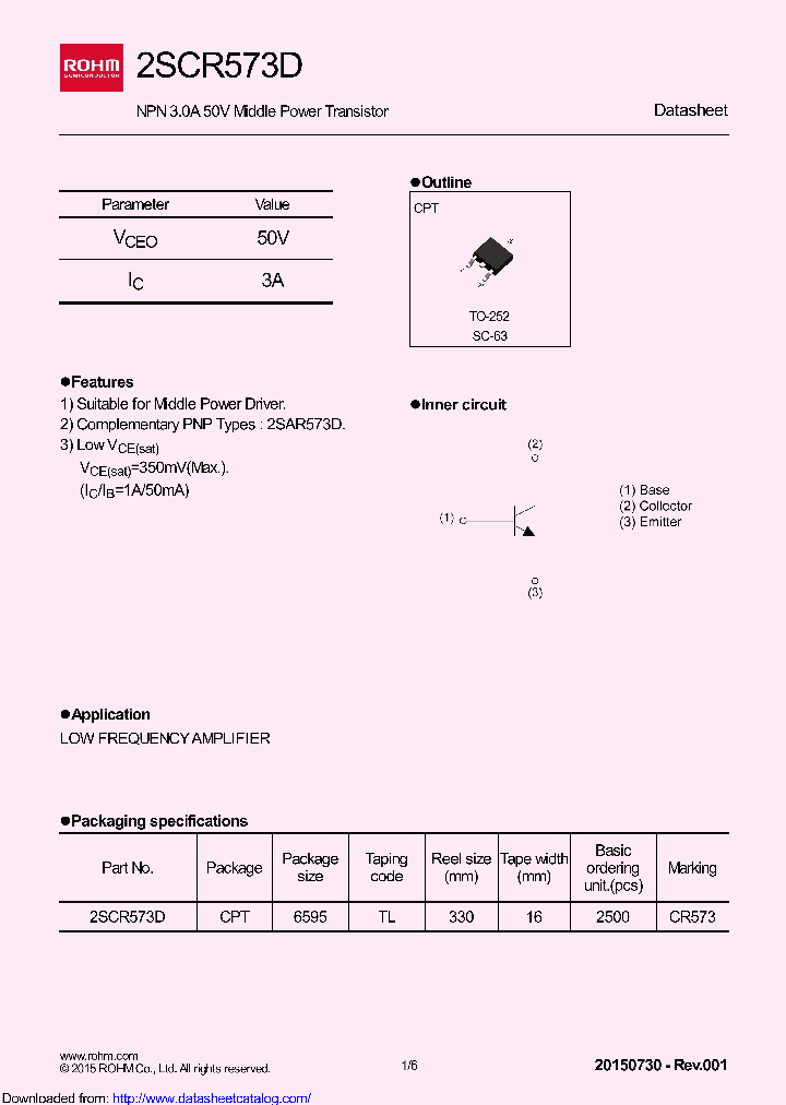 2SCR573D_8516104.PDF Datasheet