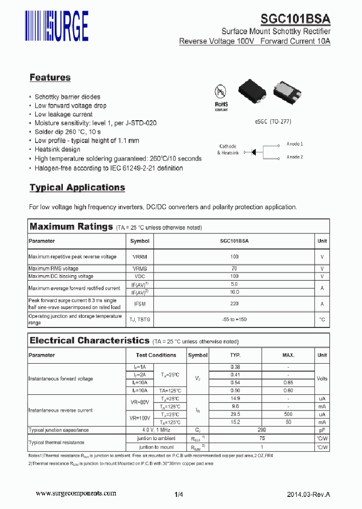 SGC101BSA_8524173.PDF Datasheet