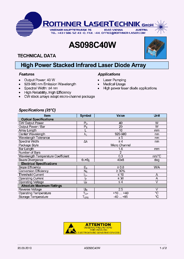 AS098C40W_8526210.PDF Datasheet