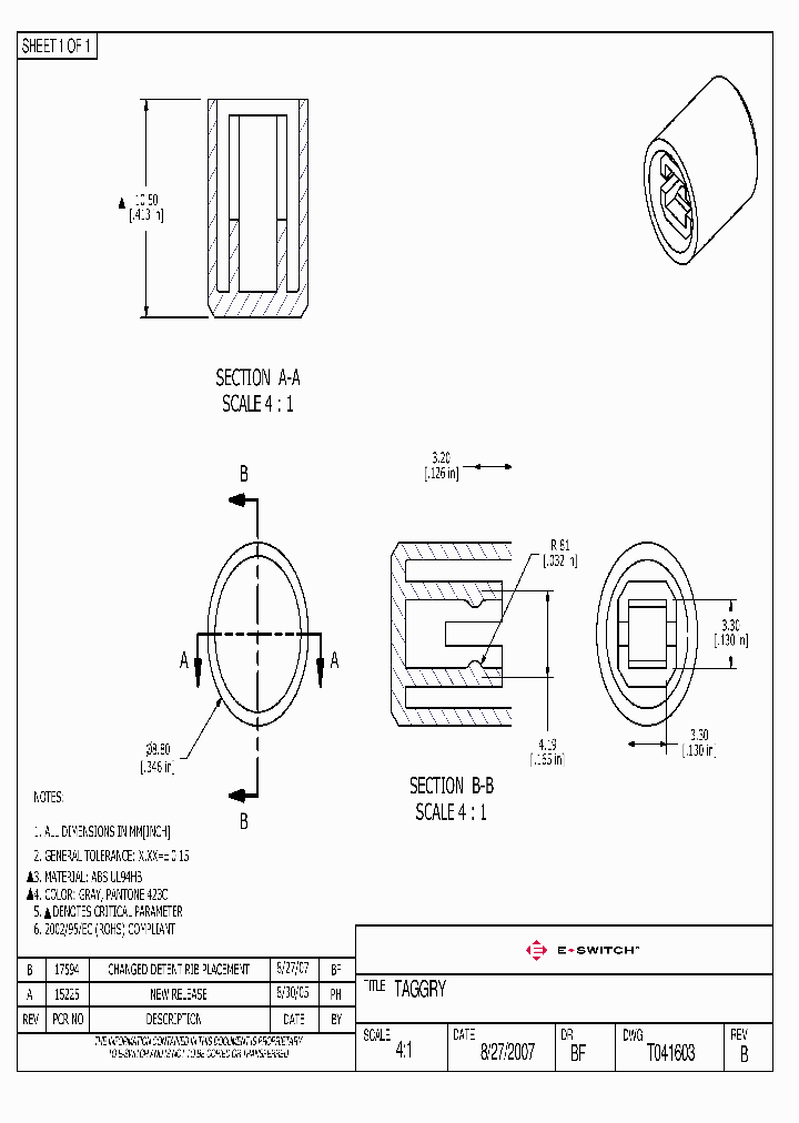 T041603_8527341.PDF Datasheet