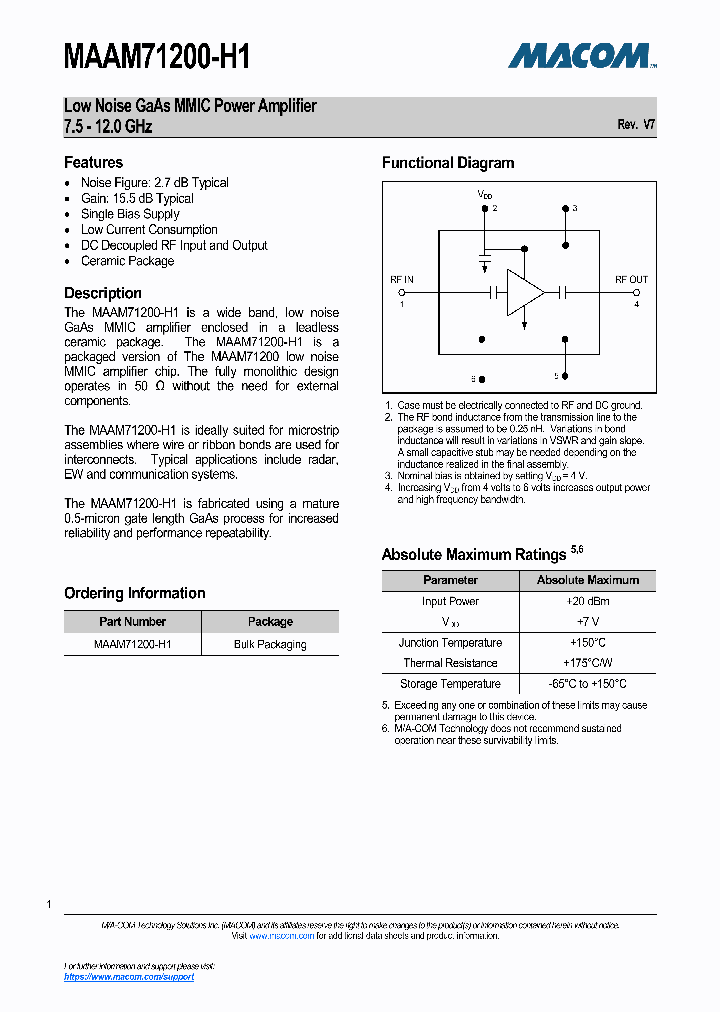 MAAM71200-H1-15_8529548.PDF Datasheet