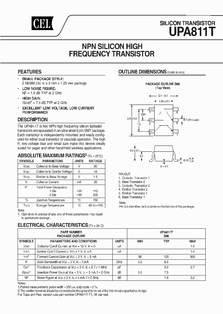 UPA811T-V1_8530210.PDF Datasheet