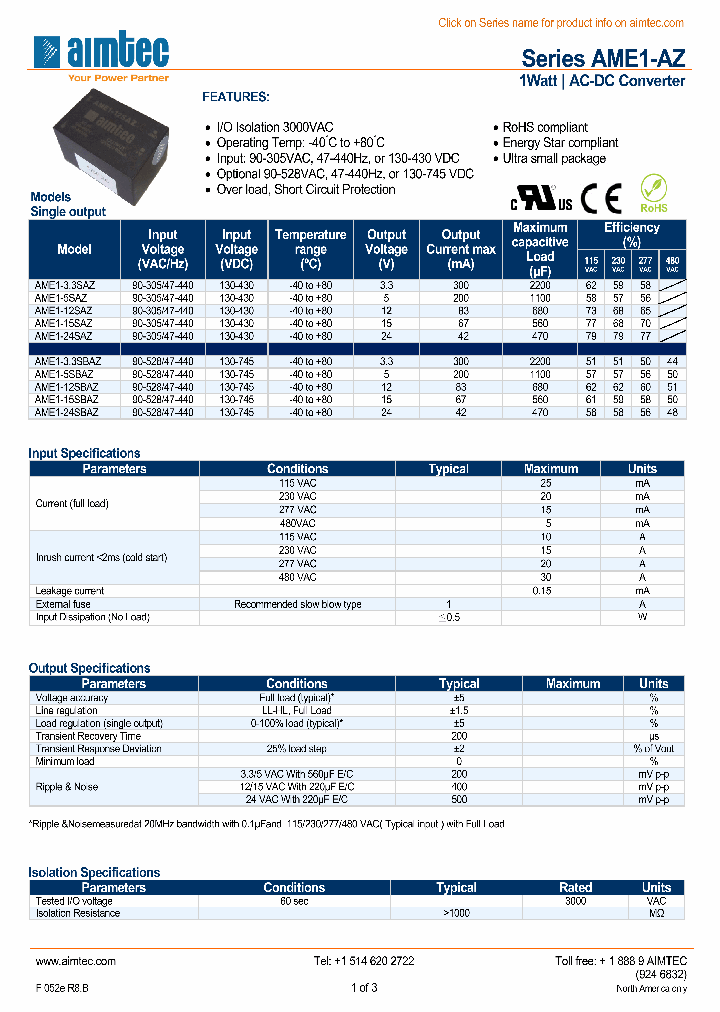 AME1-12SBAZ_8534815.PDF Datasheet