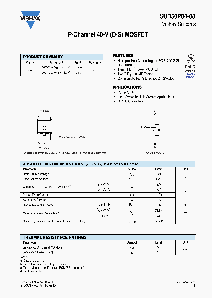 SUD50P04-08_8538229.PDF Datasheet