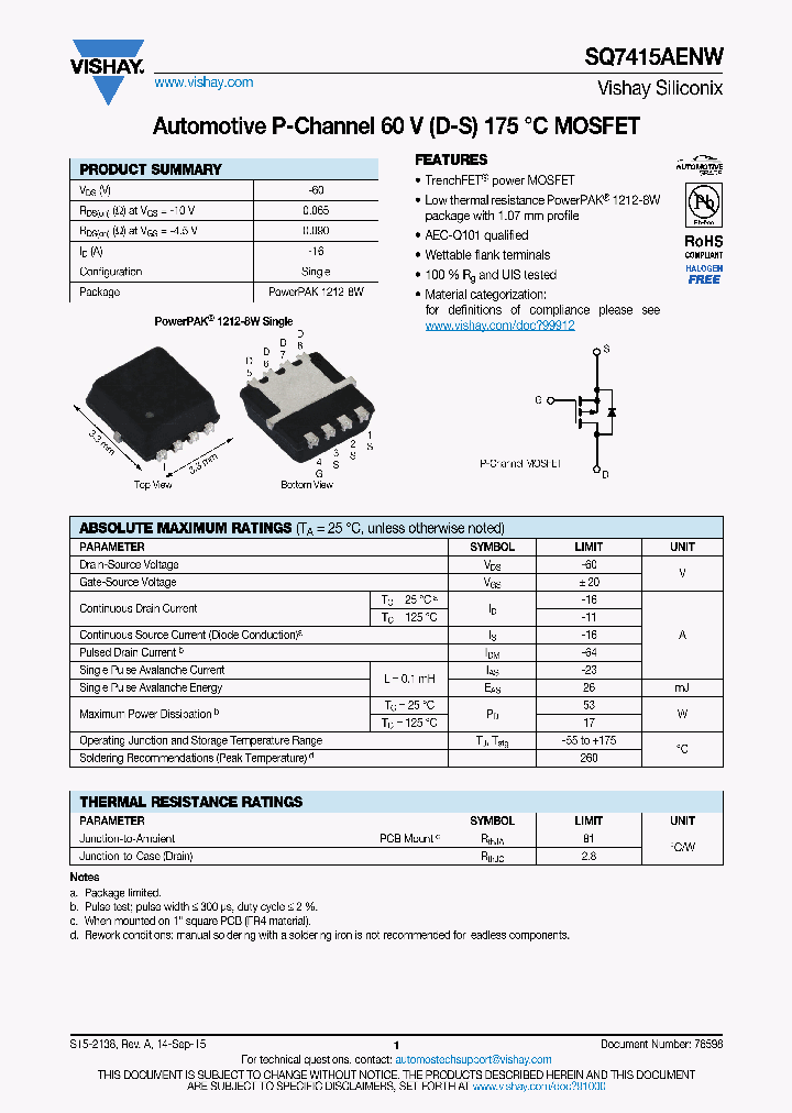 SQ7415AENW-15_8539250.PDF Datasheet