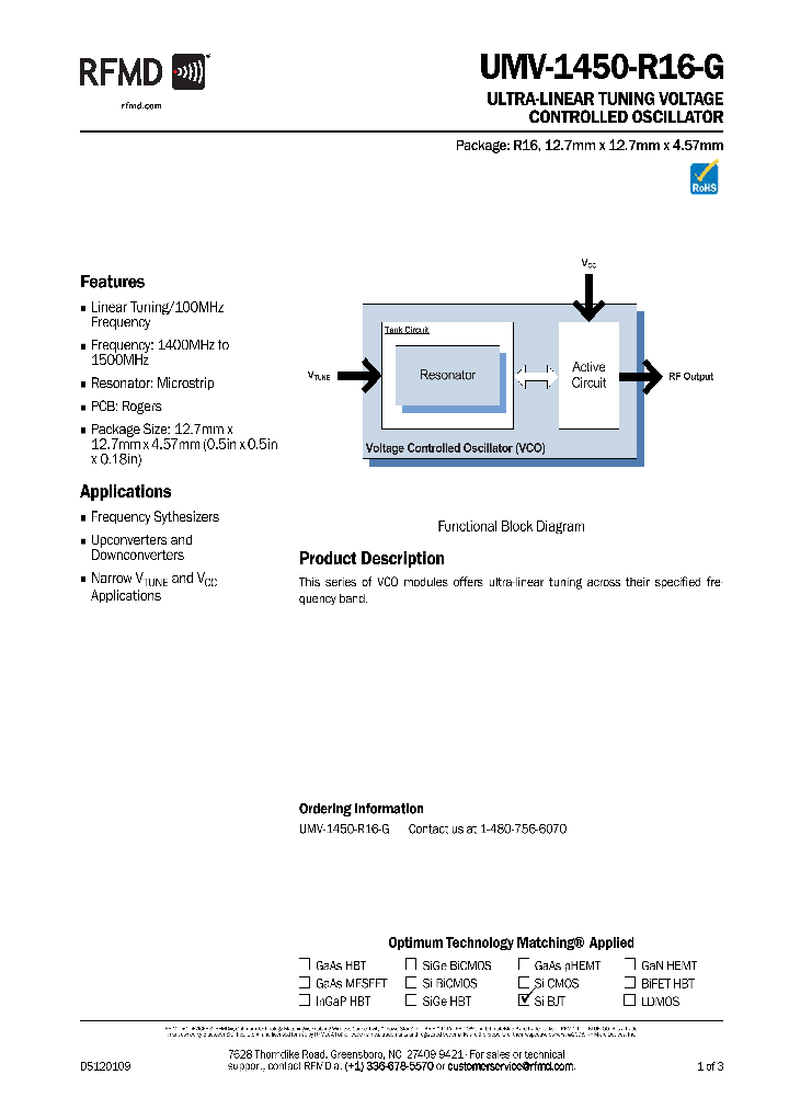 UMV-1450-R16-G_8541056.PDF Datasheet