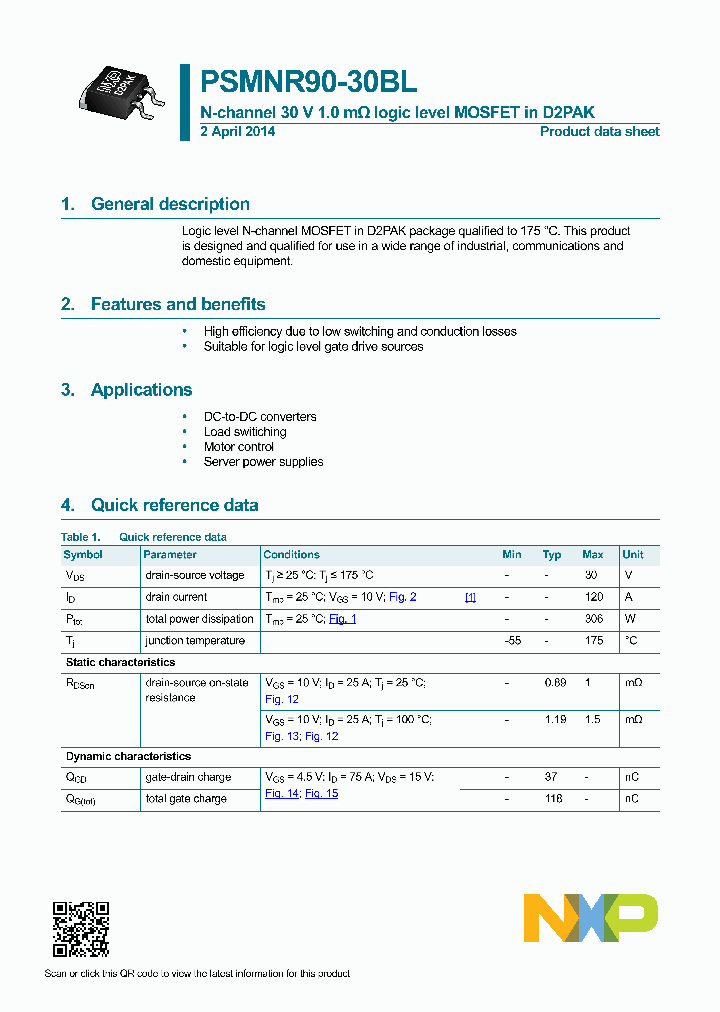 PSMNR90-30BL-15_8542752.PDF Datasheet