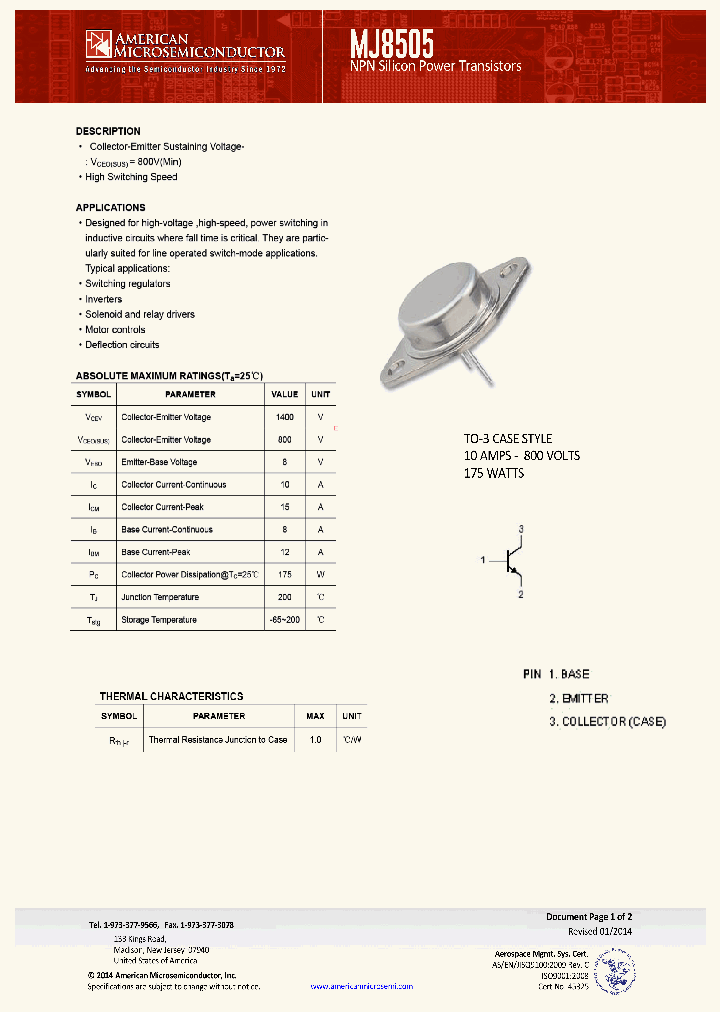 MJ8505_8546324.PDF Datasheet