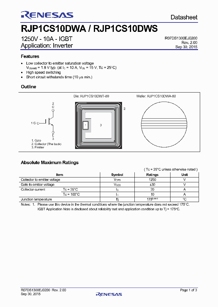 RJP1CS10DWA-80_8557848.PDF Datasheet