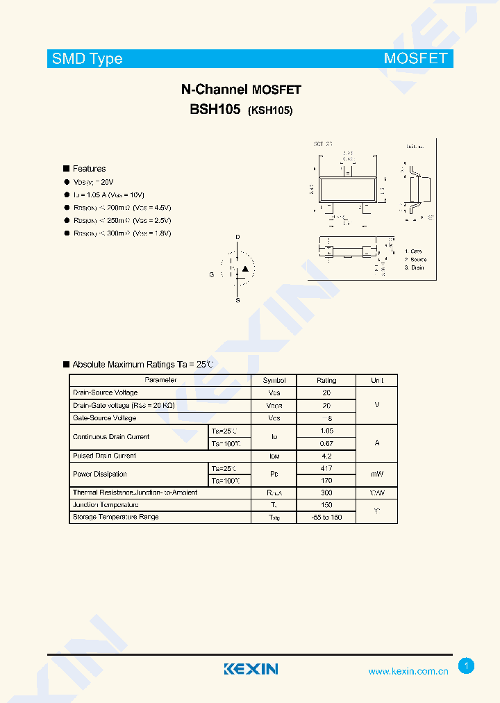 BSH105_8566228.PDF Datasheet