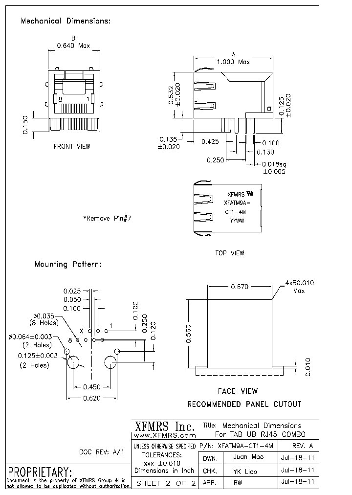 XFATM9A-CT1-4MP_8582788.PDF Datasheet