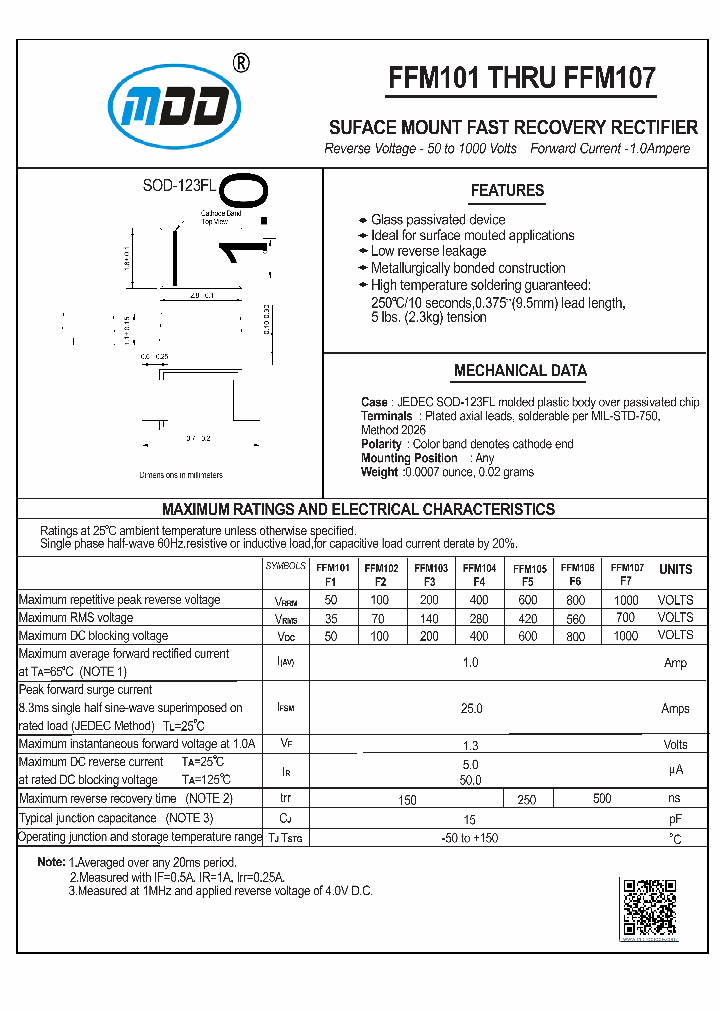 FFM101_8583091.PDF Datasheet