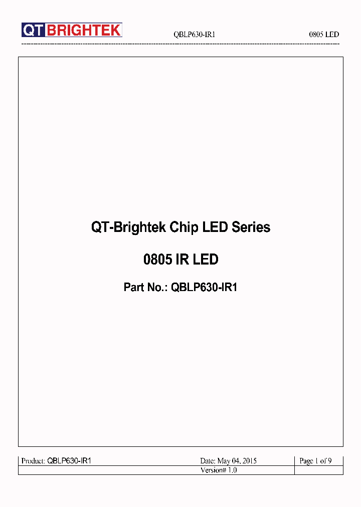 QBLP630-IR1_8590352.PDF Datasheet