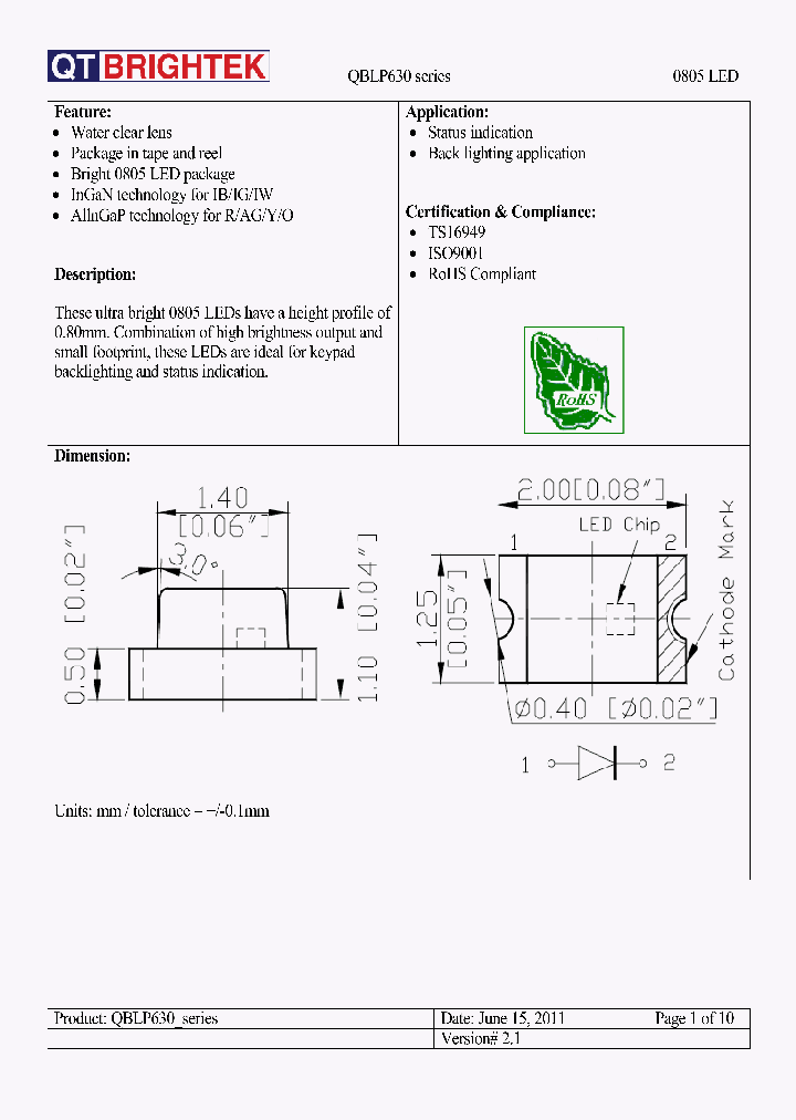 QBLP630-Y_8590358.PDF Datasheet