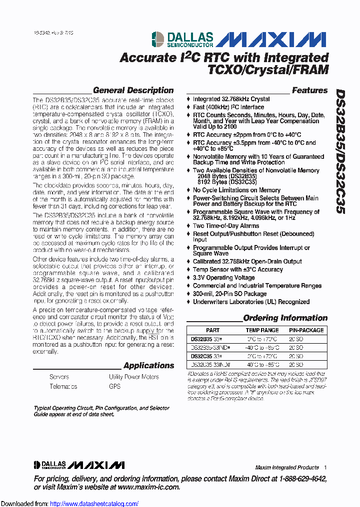 DS32B35-33IND_8595850.PDF Datasheet