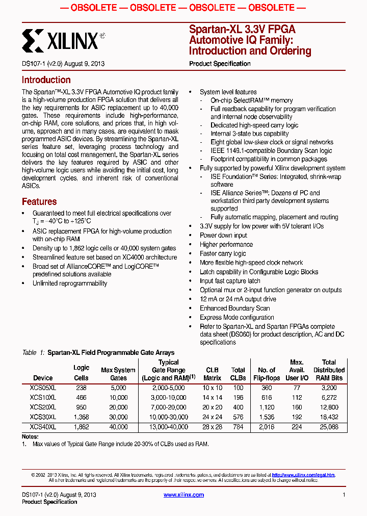 XCS10XL_8597072.PDF Datasheet