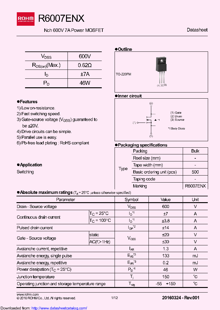 R6007ENX_8596848.PDF Datasheet