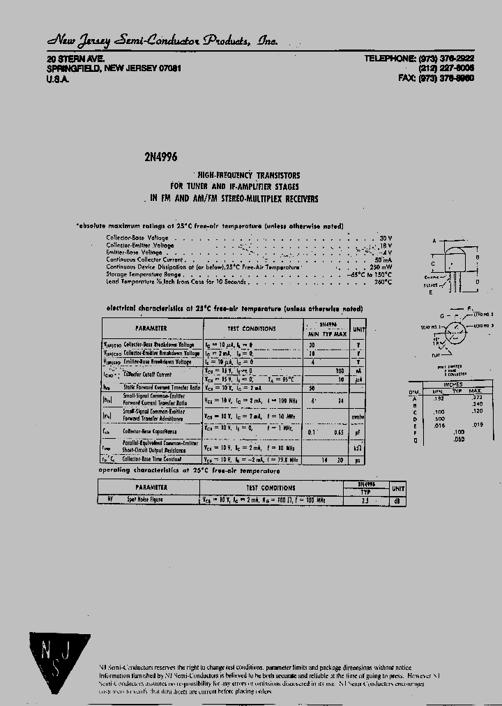 2N4996_8600018.PDF Datasheet