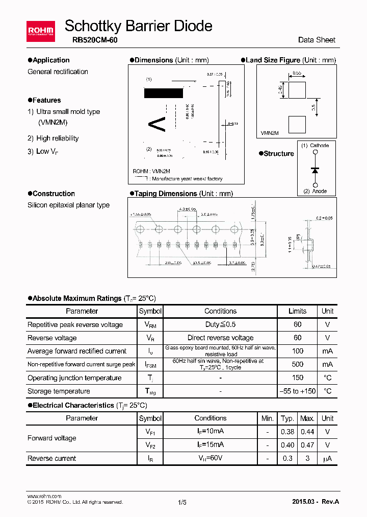 RB520CM-60_8609220.PDF Datasheet