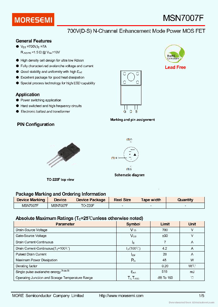 MSN7007F_8609194.PDF Datasheet