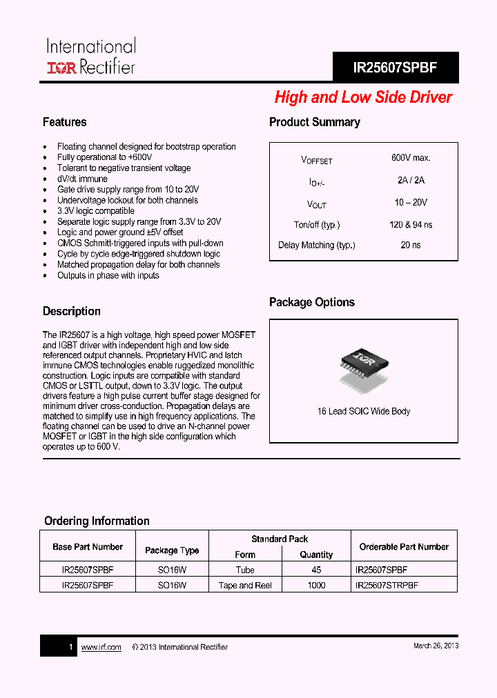 IR25607SPBF-15_8612309.PDF Datasheet