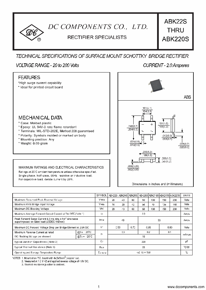 ABK22S_8618481.PDF Datasheet