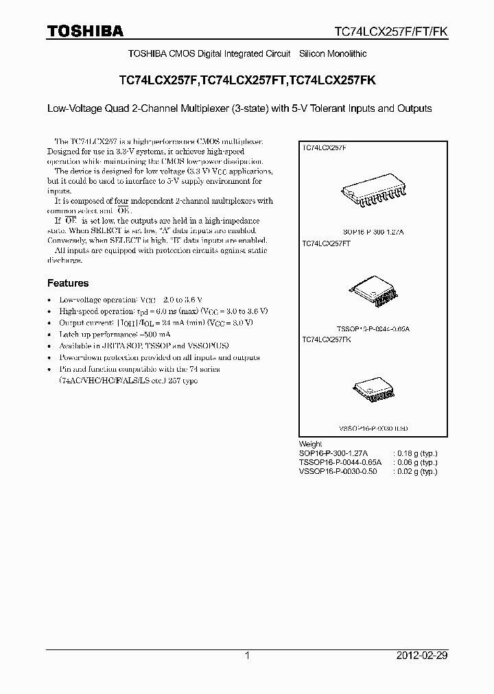 TC74LCX257FK-12_8618959.PDF Datasheet